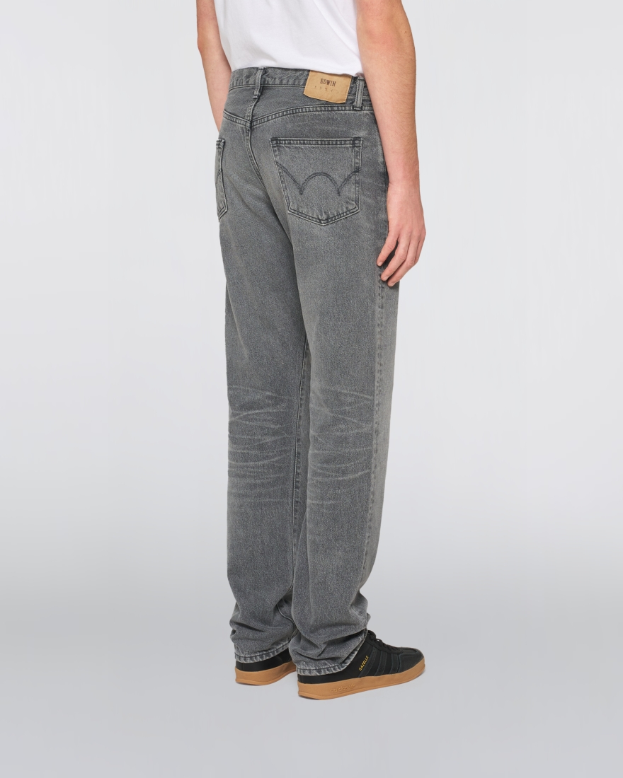 EDWIN Regular Straight Jeans Black