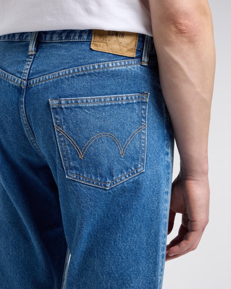 EDWIN Regular Straight Jeans Blue