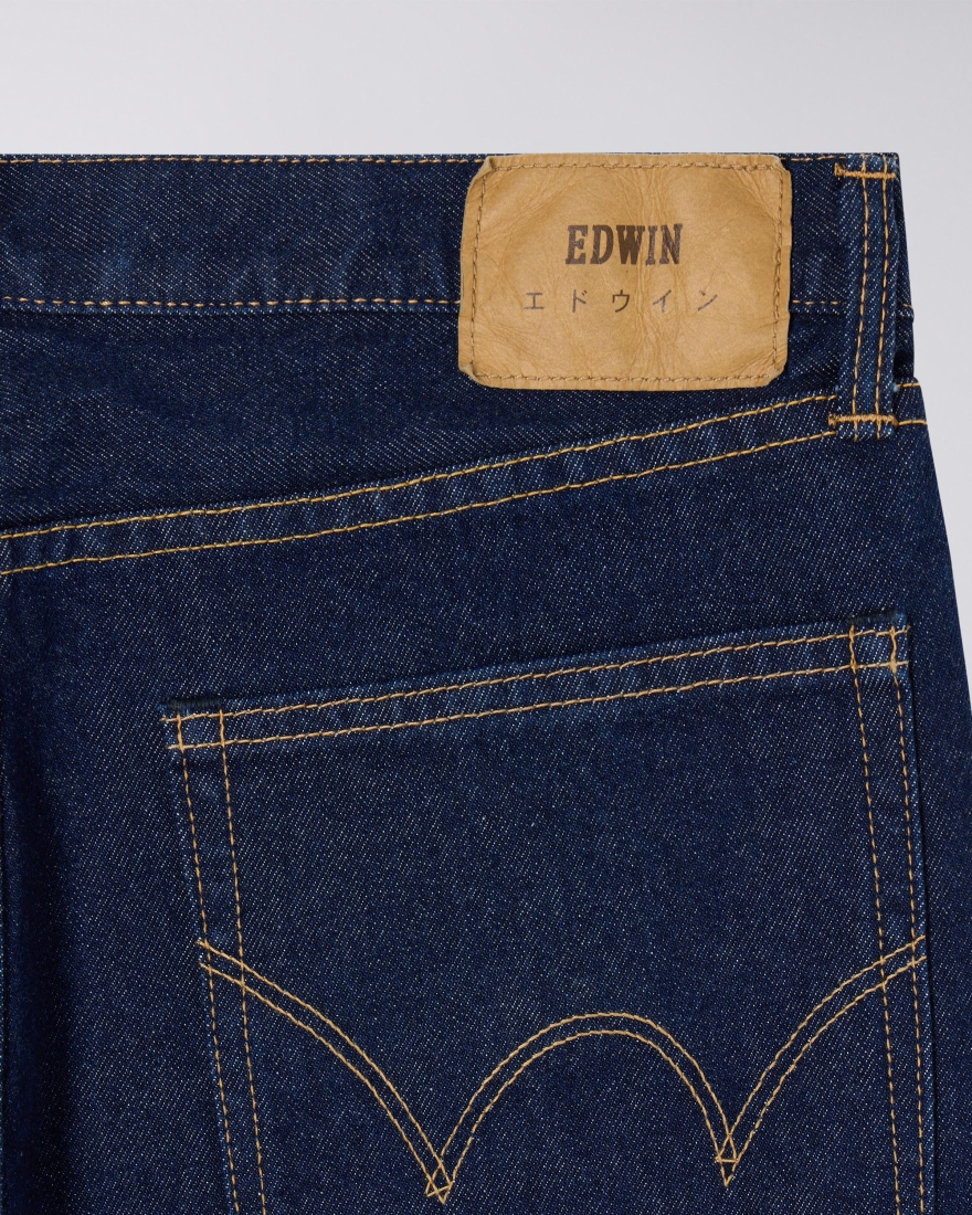 EDWIN Regular Straight Jeans Black Unwashed EDWIN Europe EDWIN Regular Straight Jeans Black Unwashed EDWIN Europe