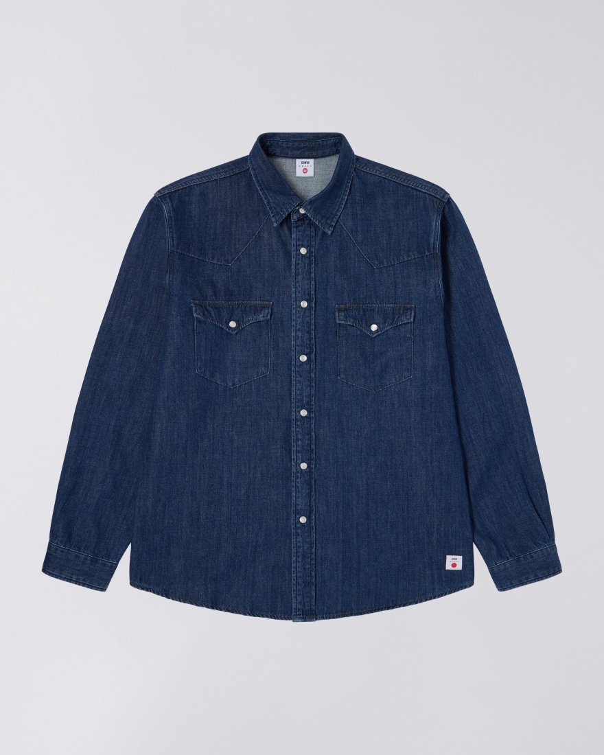 EDWIN Western Shirt Blue