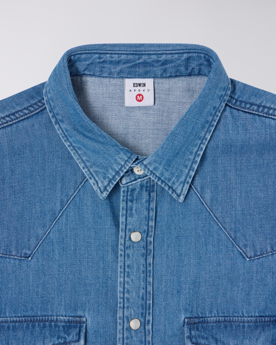 EDWIN Western Shirt Blue