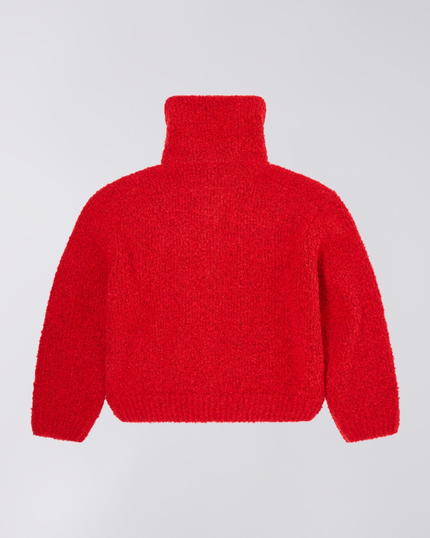 EDWIN W' Neva Sweater Fiery Red