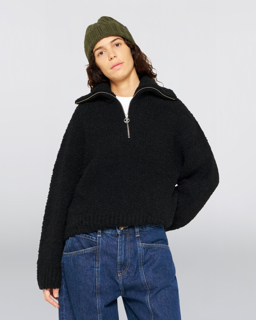EDWIN W' Neva Sweater Black