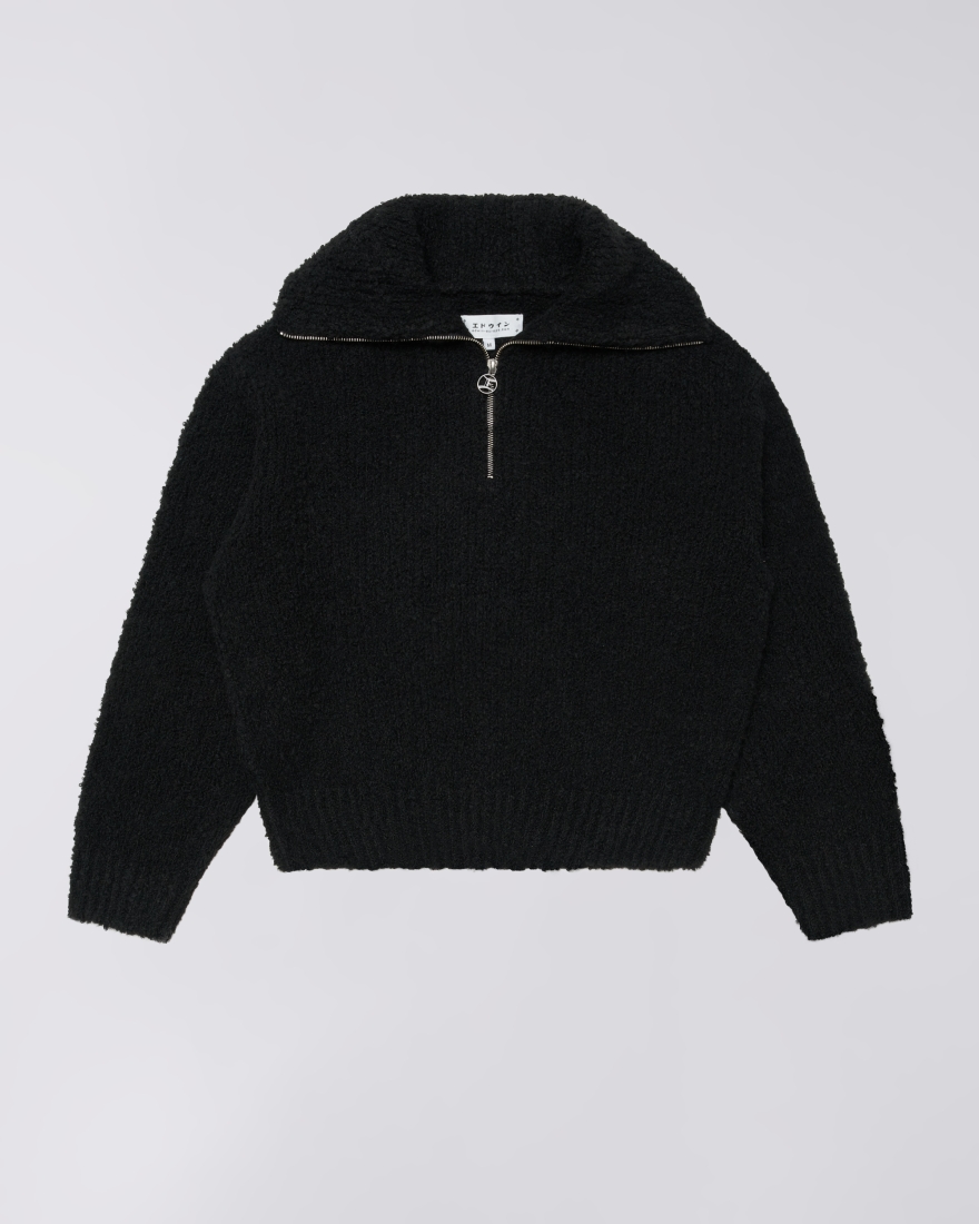 EDWIN W' Neva Sweater Black