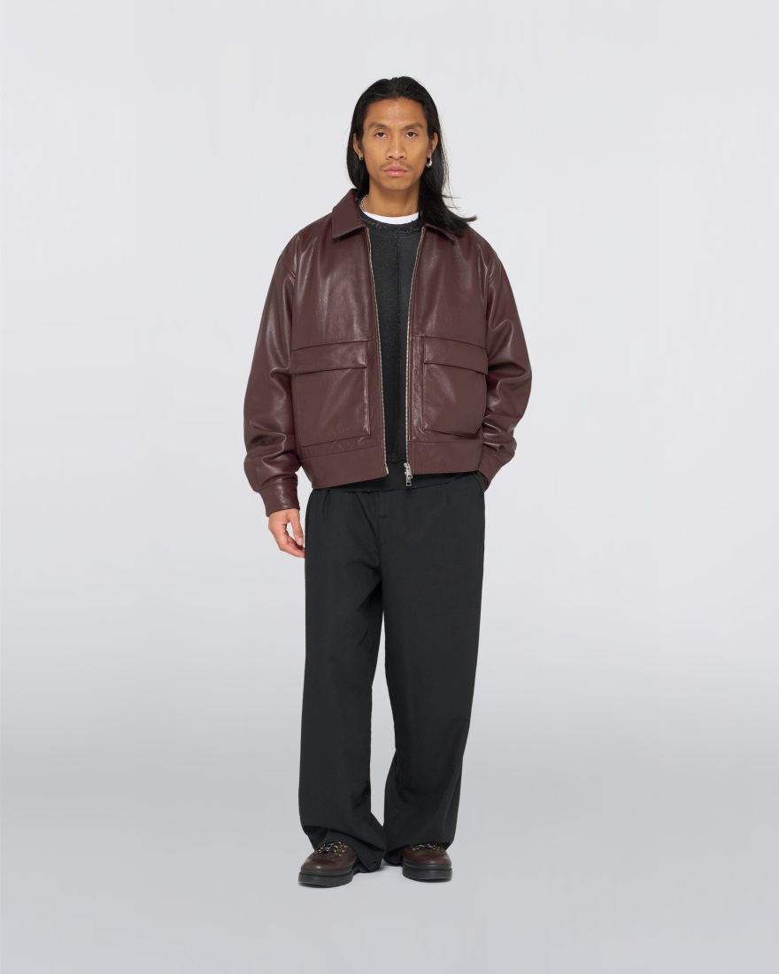EDWIN Dogma Jacket Brown Burgundy