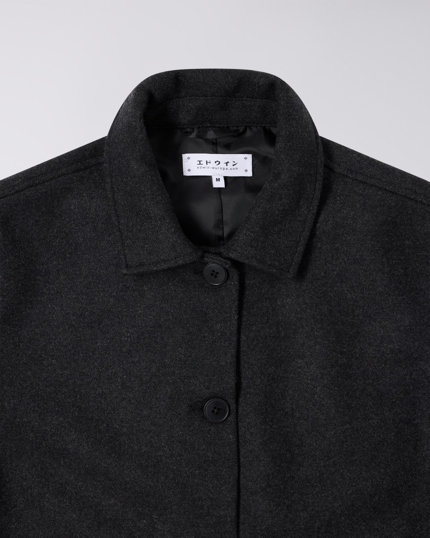 EDWIN W' Sloan Jacket Dark Grey Marl