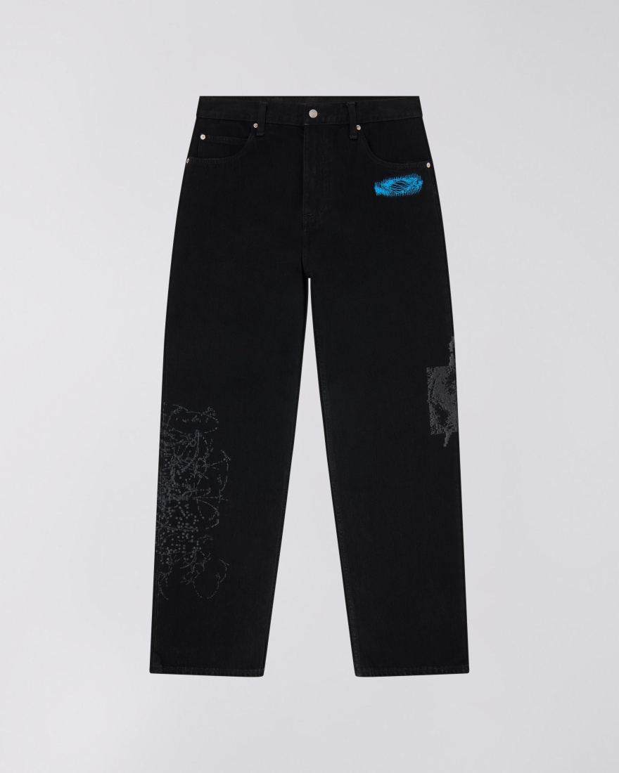 EDWIN Matrix Panku Pant Black