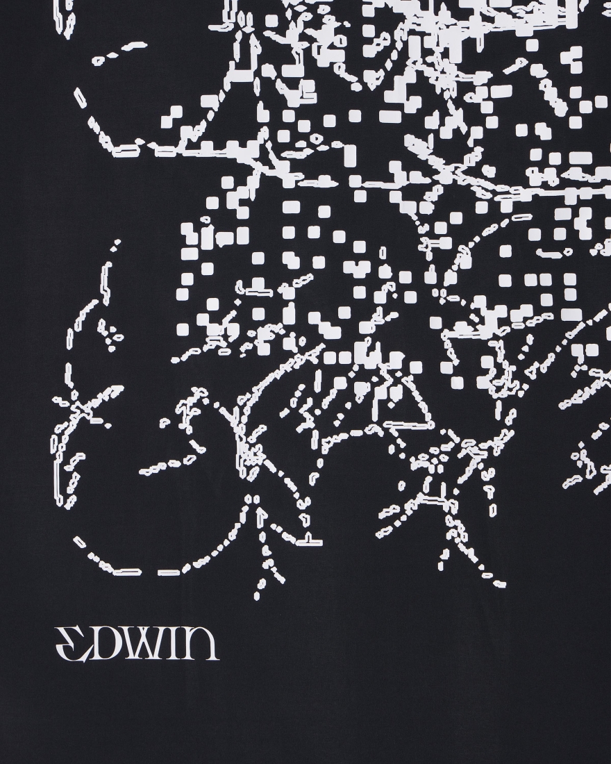 EDWIN Cross Parka Black