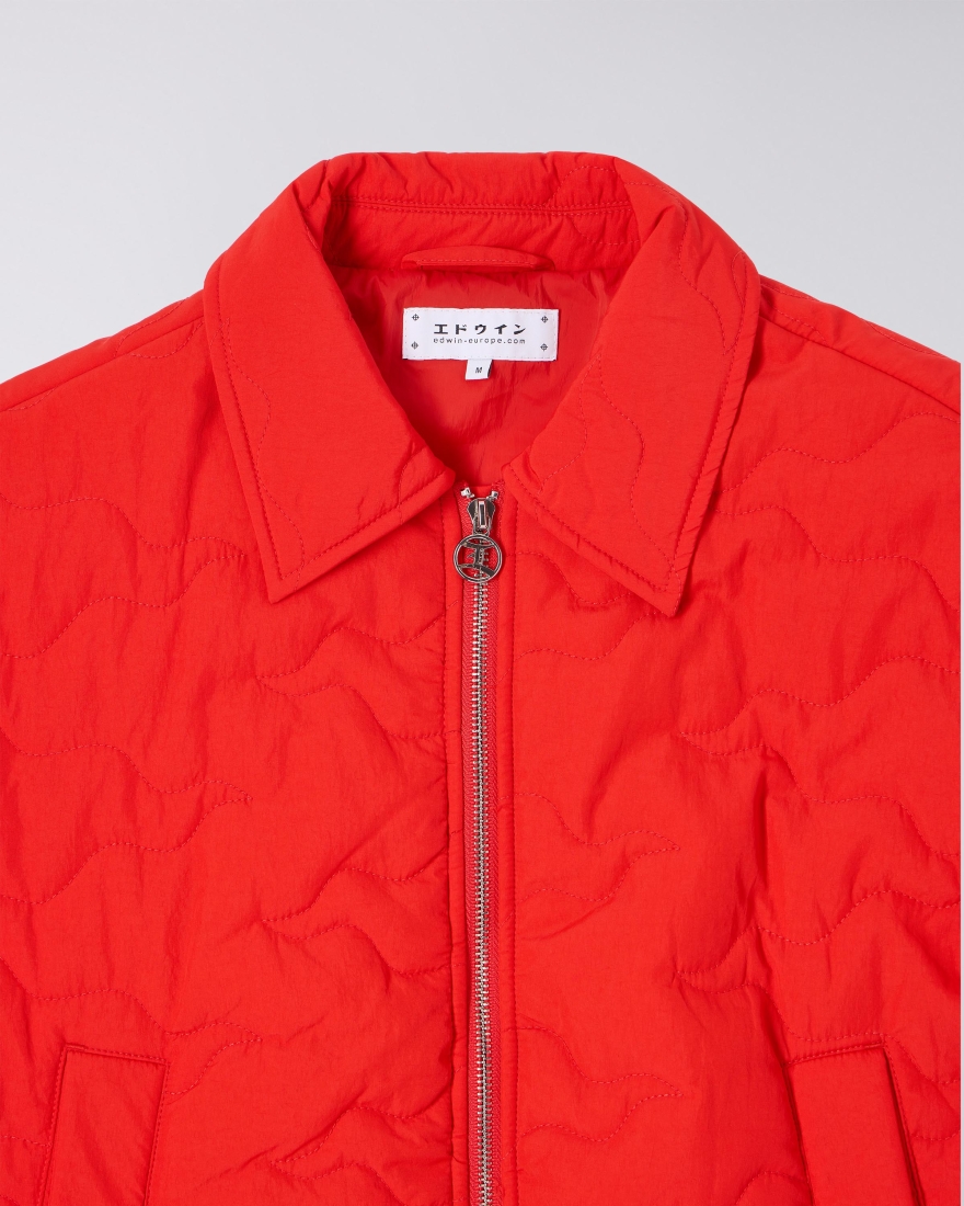 EDWIN W' Rory Padded Jacket Fiery Red