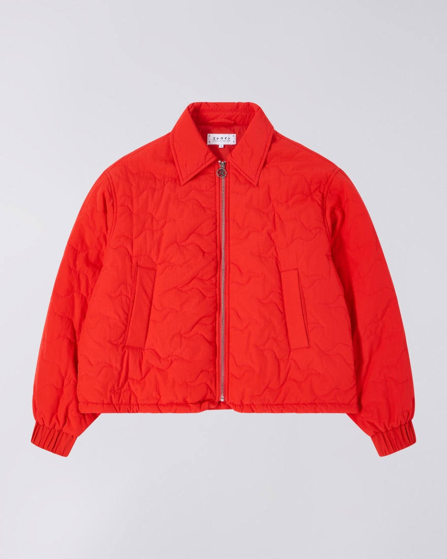 EDWIN W' Rory Padded Jacket Fiery Red