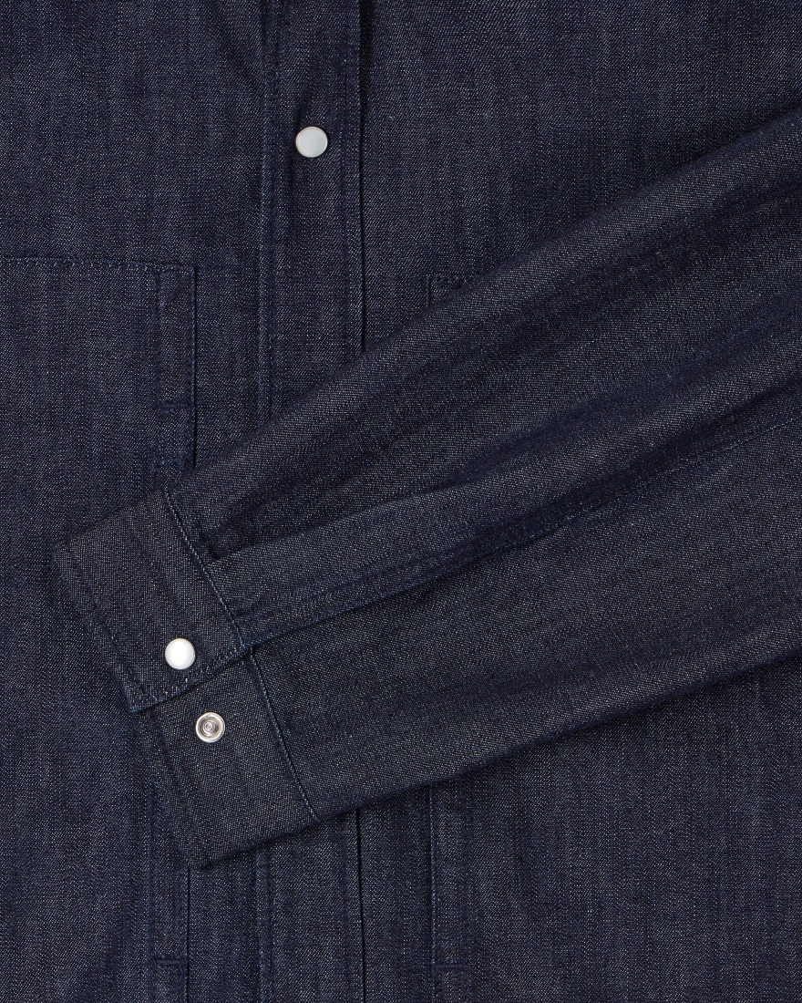 EDWIN Workman Shirt LS Blue