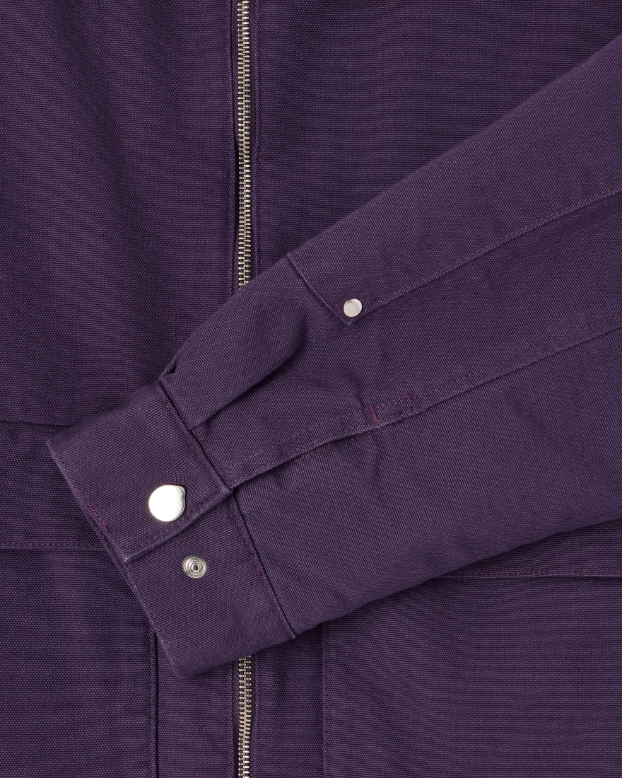 EDWIN Dogma Work Jacket Purple Plumeria