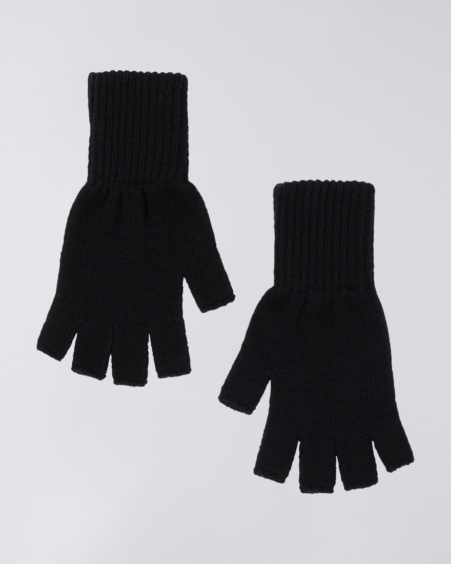 EDWIN Edwin Supply Knitted Mittens Black