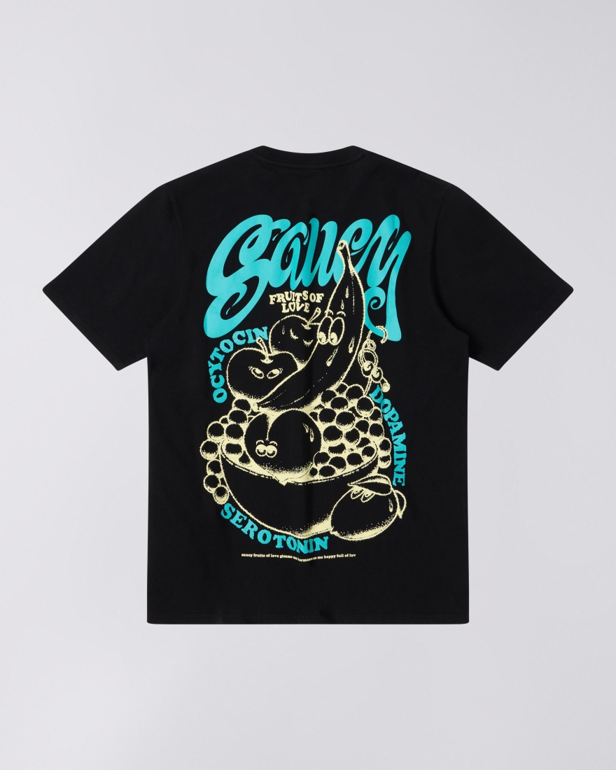 EDWIN Fruits Of Love T-Shirt Black