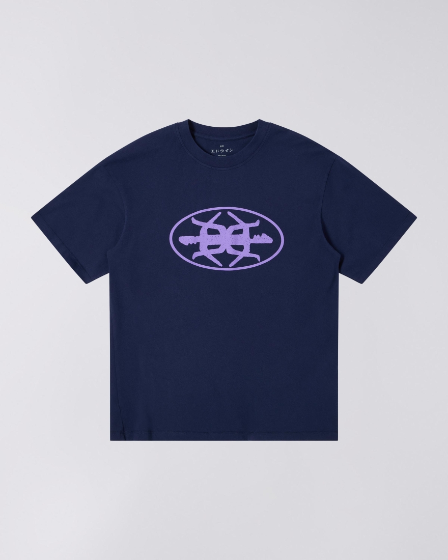 EDWIN Kamasutra T-Shirt Maritime Blue