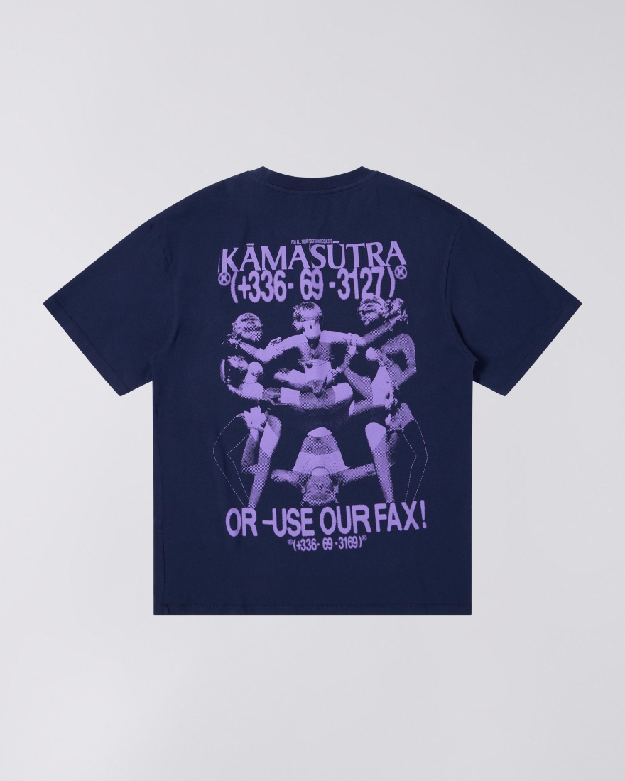 EDWIN Kamasutra T-Shirt Maritime Blue