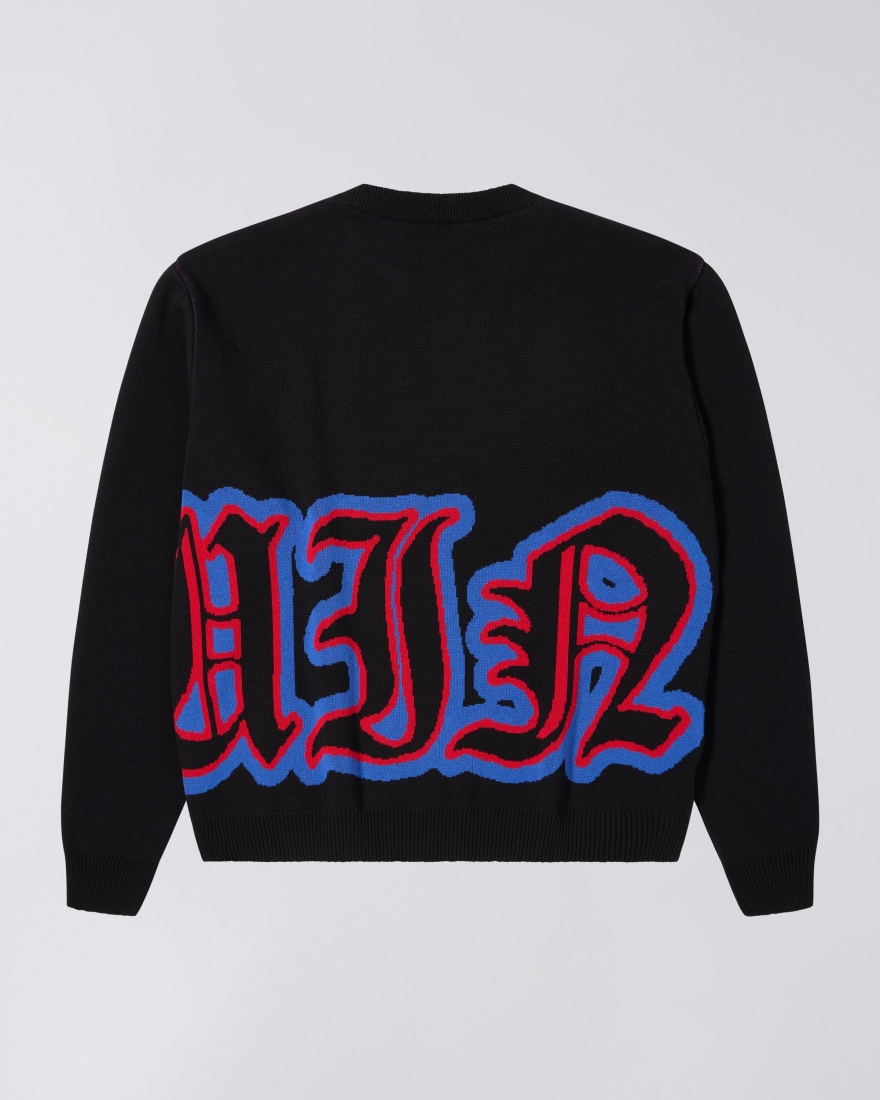 EDWIN Gothic Sweater Black
