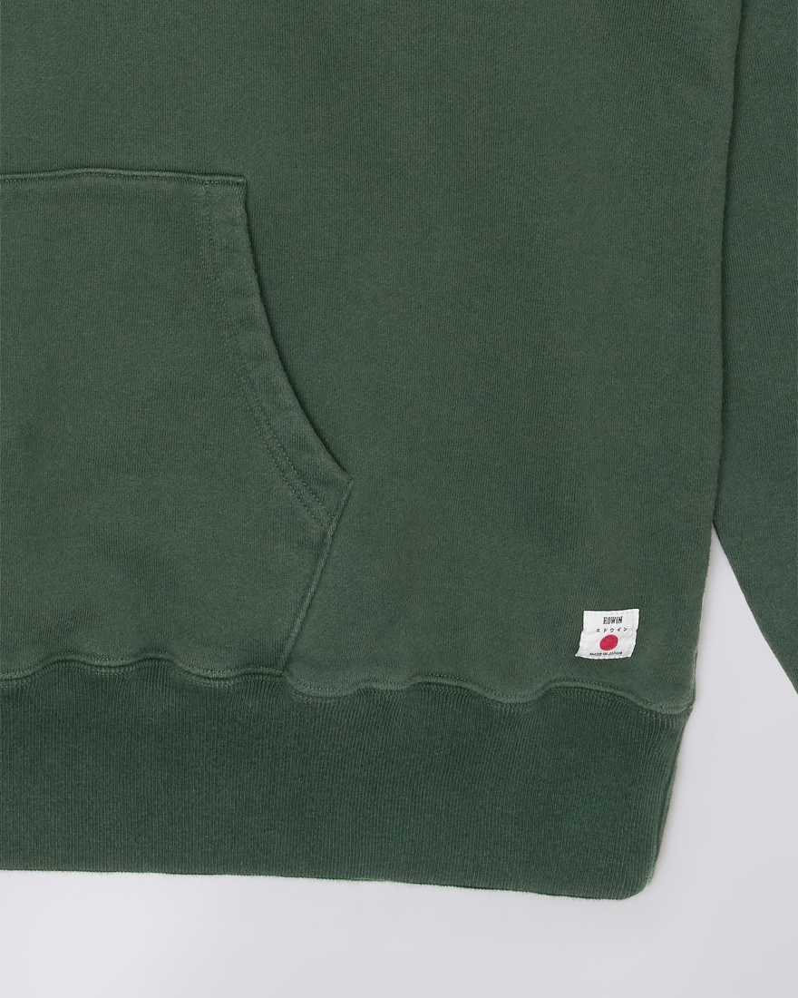 EDWIN Raglan Sleeve Hood Green