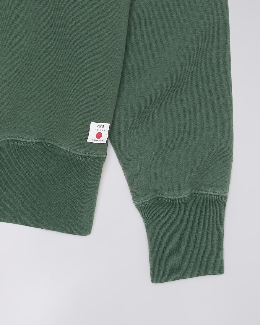 EDWIN Raglan Sleeve Crew Green