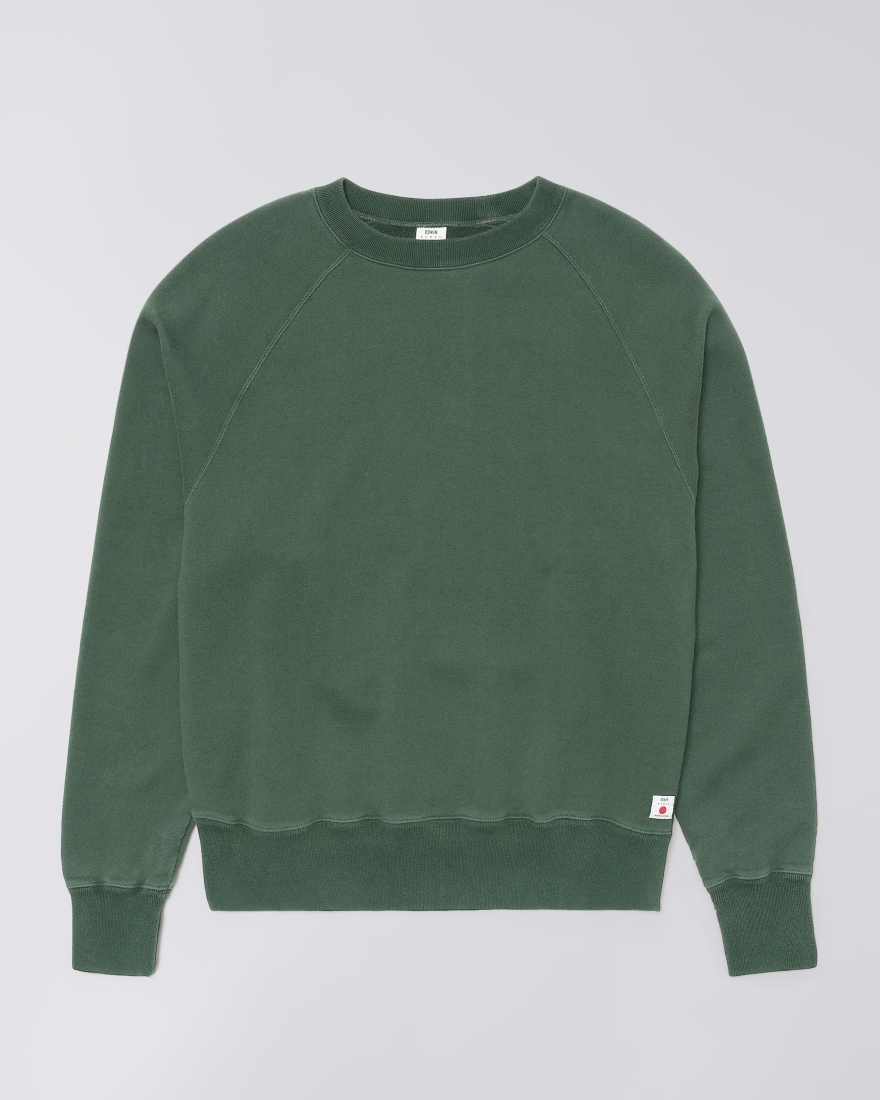 EDWIN Raglan Sleeve Crew Green