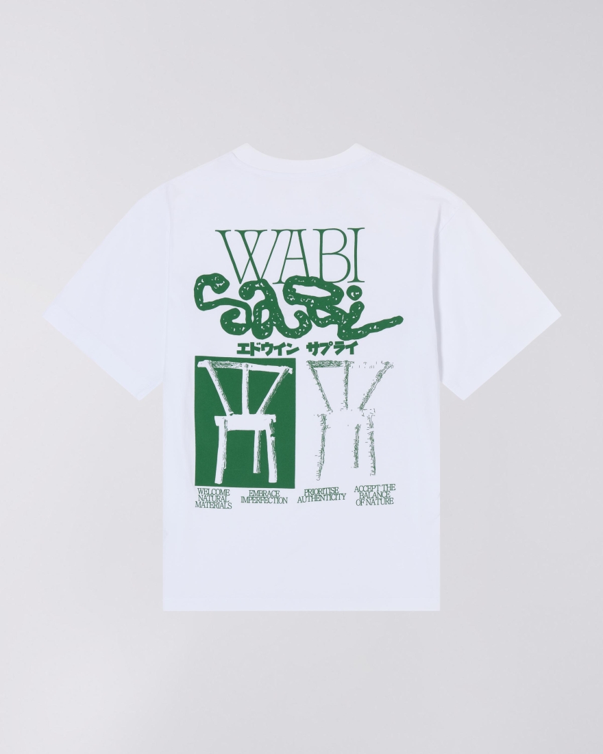 EDWIN Wabi Sabi T -Shirt White