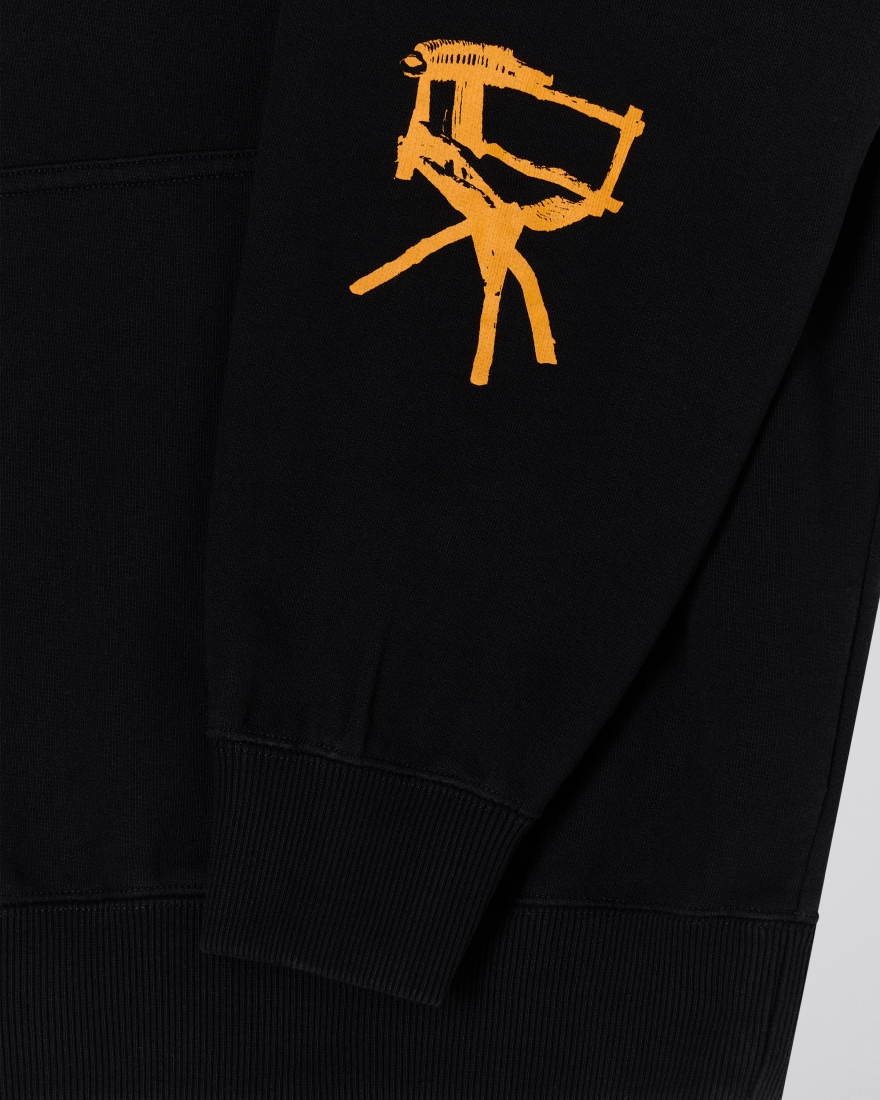 EDWIN Wabi Sabi Hoodie Sweat Black