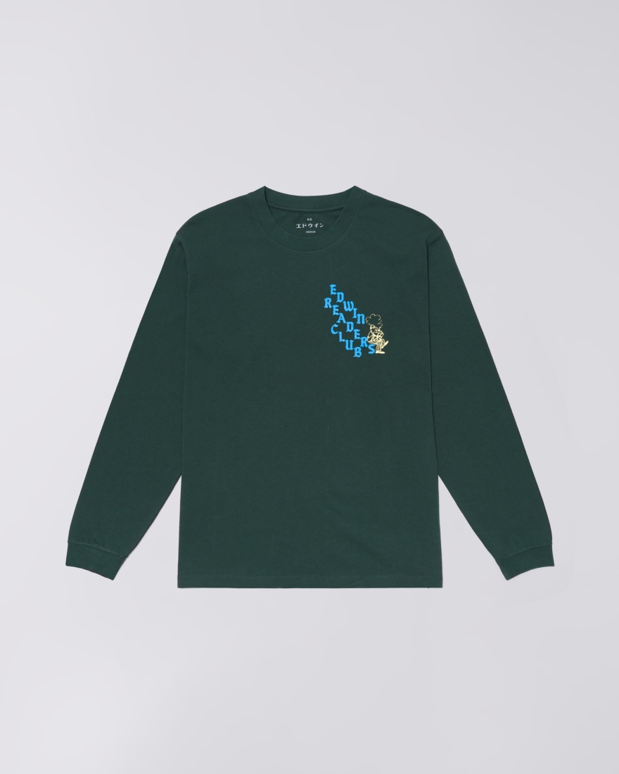 EDWIN Always Reading T-Shirt LS Green Gables