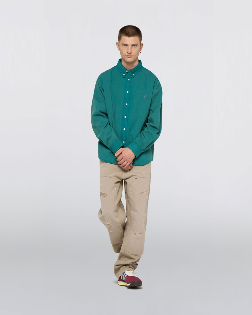 EDWIN Arlo Shirt LS Blue