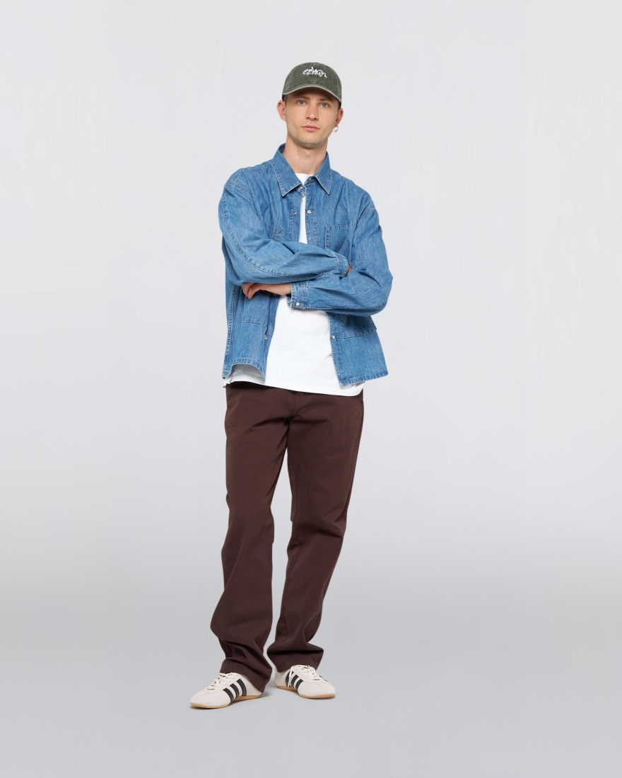 EDWIN Workman Shirt LS Blue