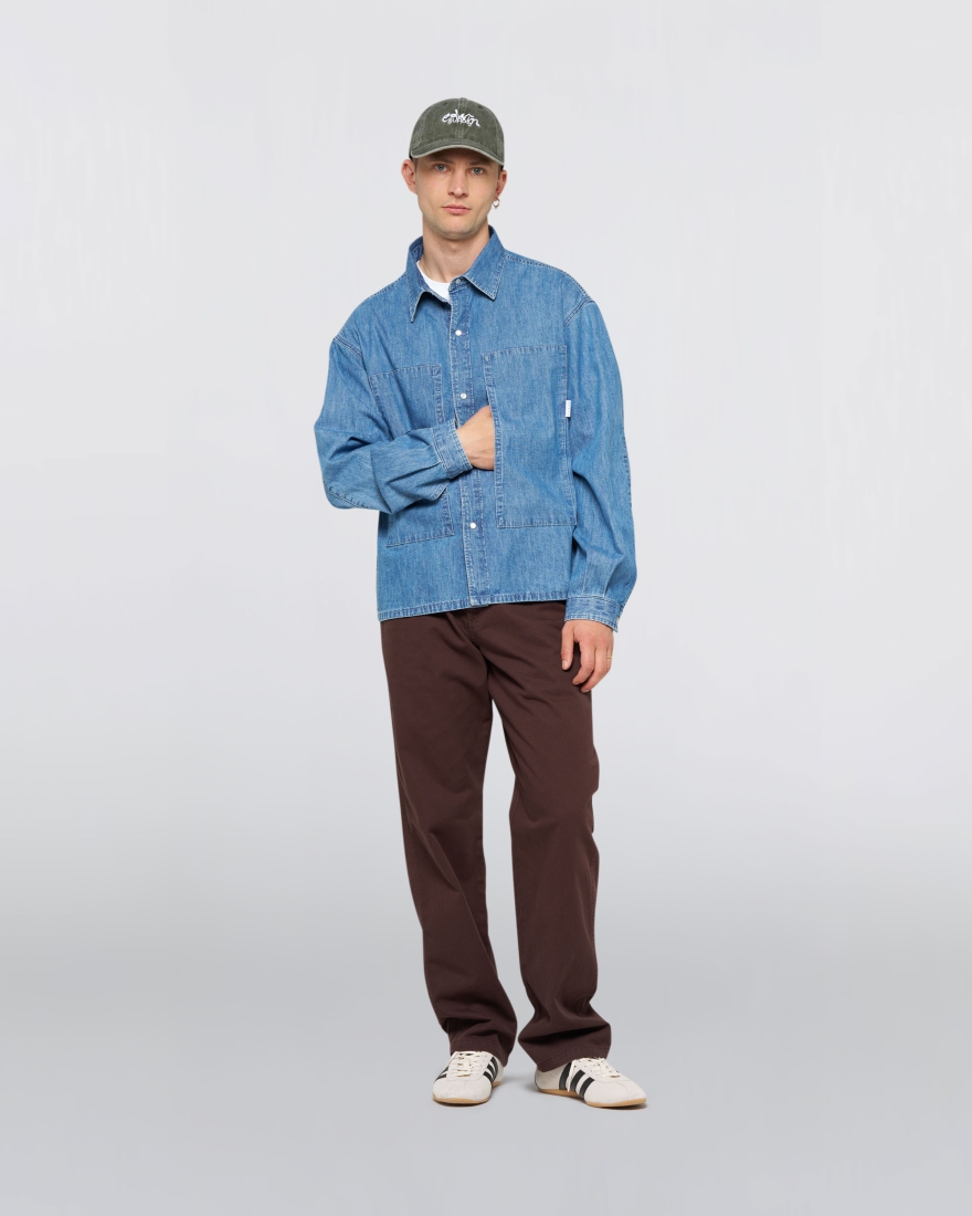 EDWIN Workman Shirt LS Blue
