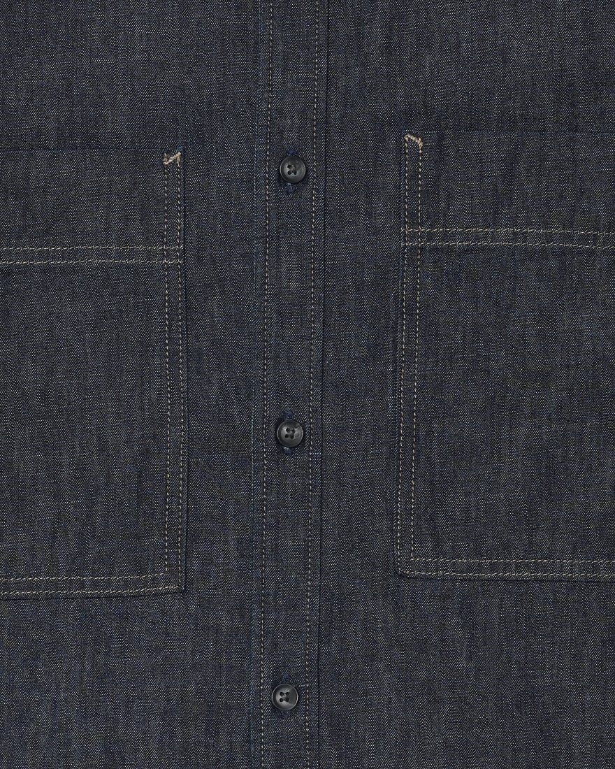 EDWIN W' Delme Shirt SS Blue