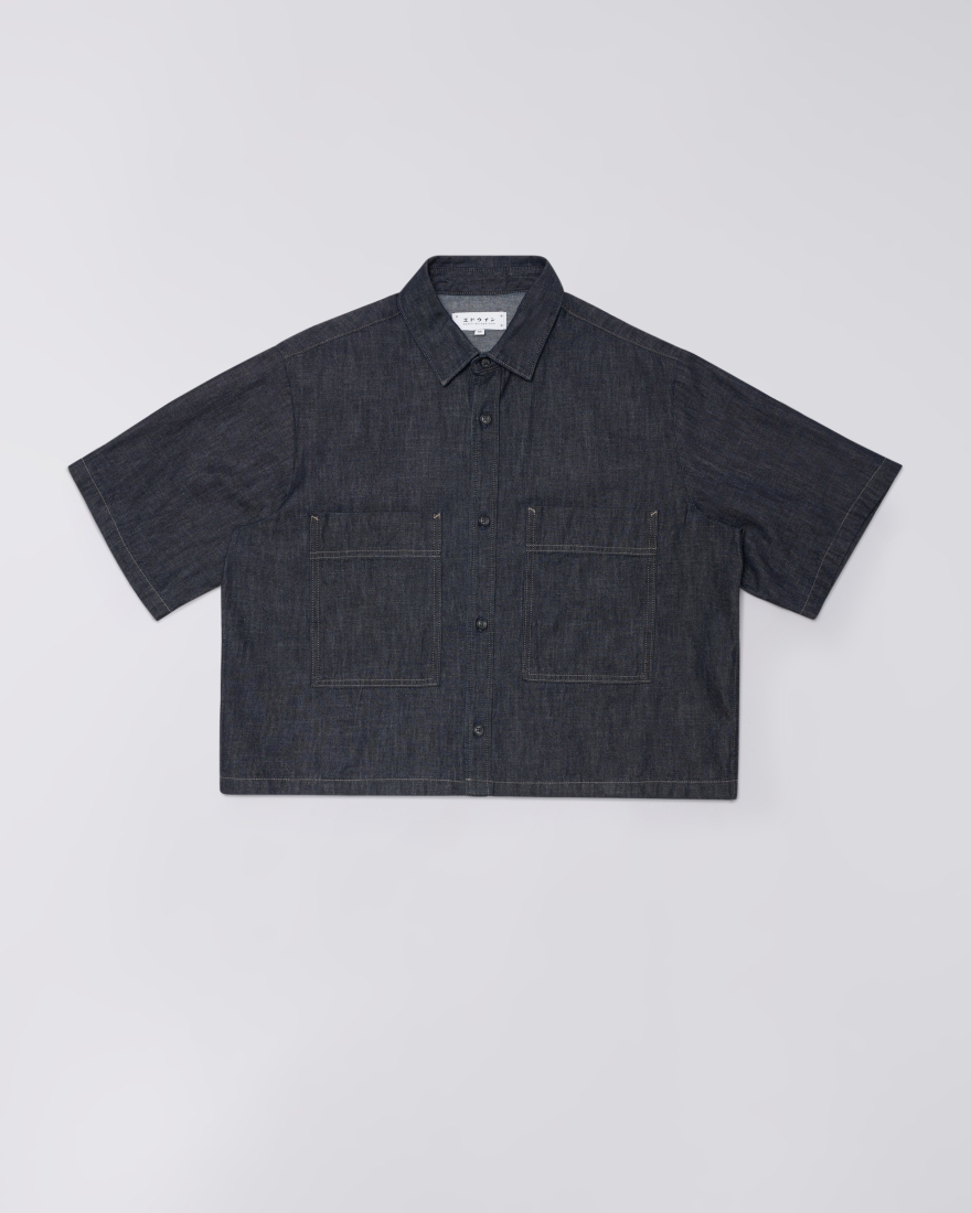 EDWIN W' Delme Shirt SS Blue