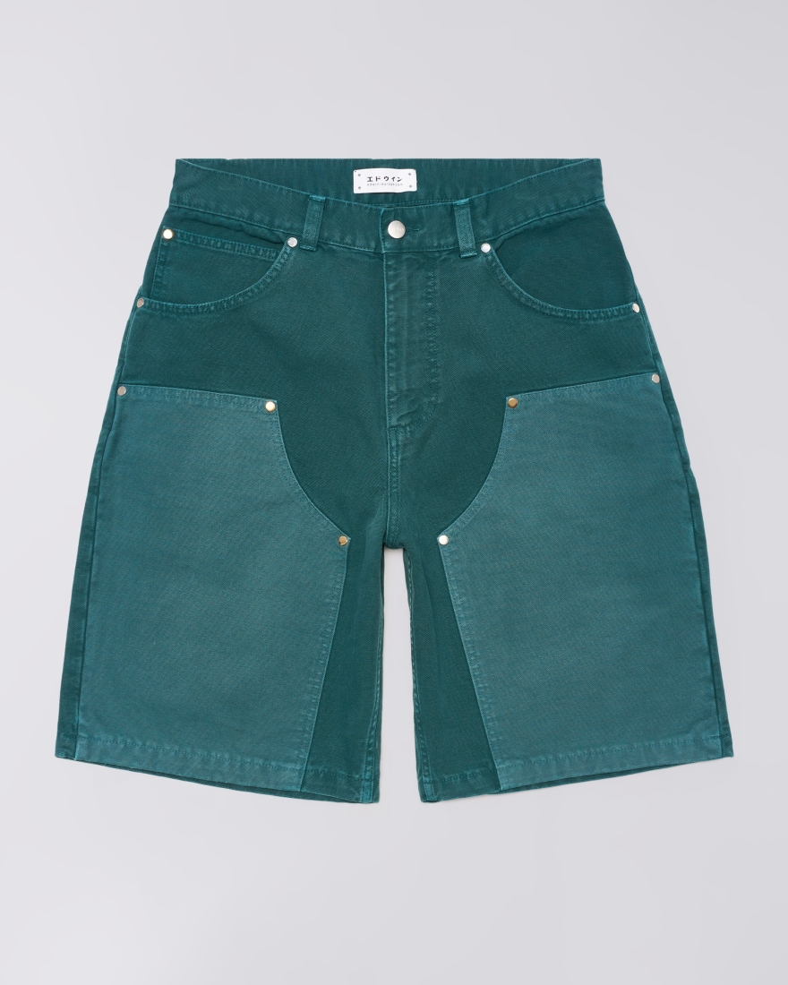 EDWIN Double Knee Worker Short Mediterranea