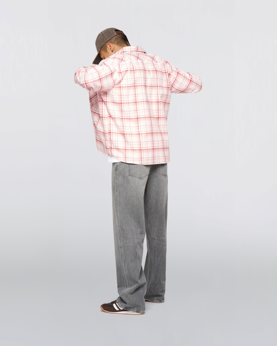 EDWIN Ace Shirt LS Light Pink
