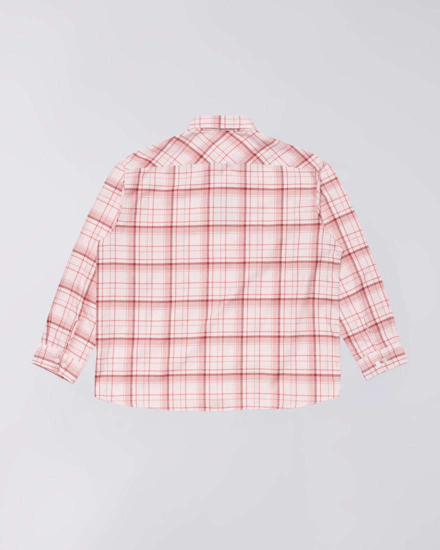 EDWIN Ace Shirt LS Light Pink