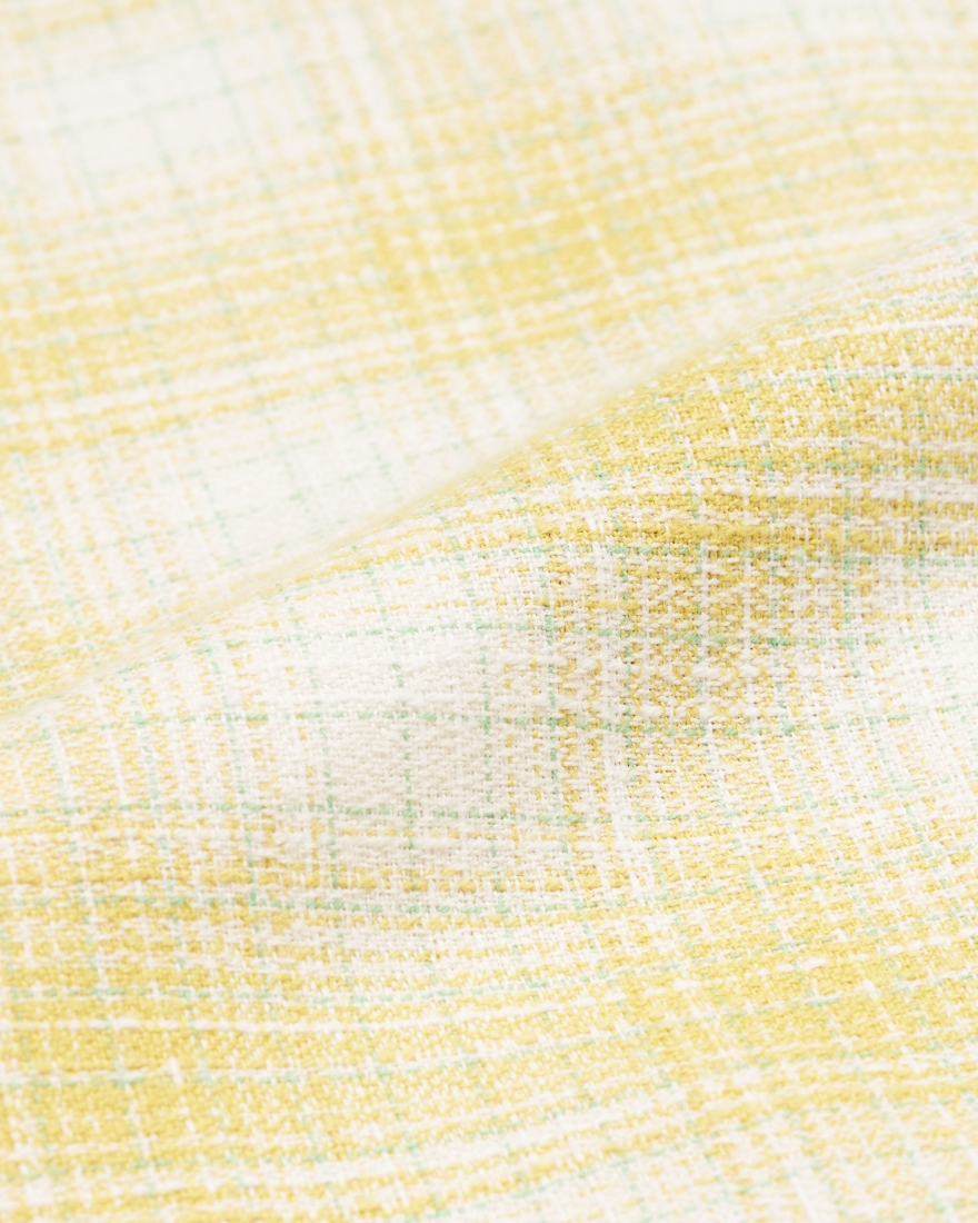 EDWIN W' Isia Shirt SS Yellow / White