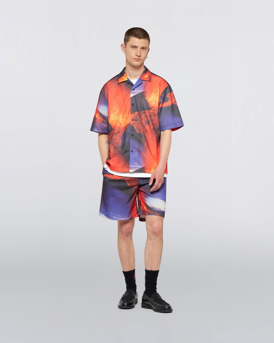 EDWIN Magma Shirt SS Multicolor