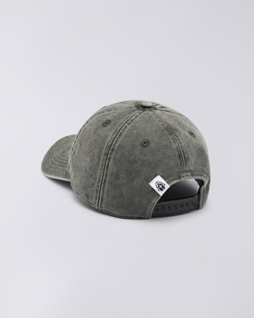EDWIN Soft Washed 6 Panel Cap Black