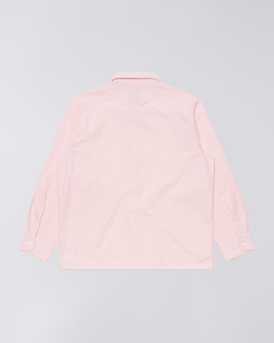 EDWIN Big Ox-Shirt LS Pink