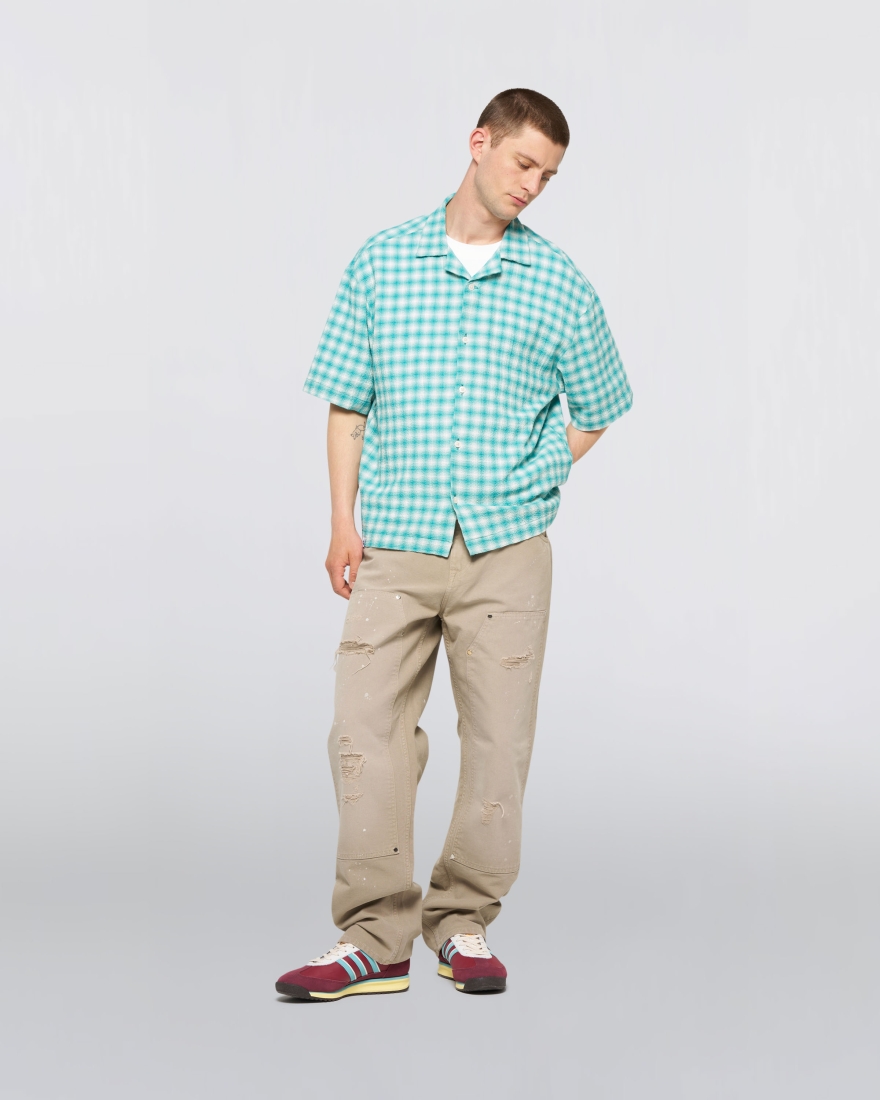 EDWIN Saga Shirt SS Teal