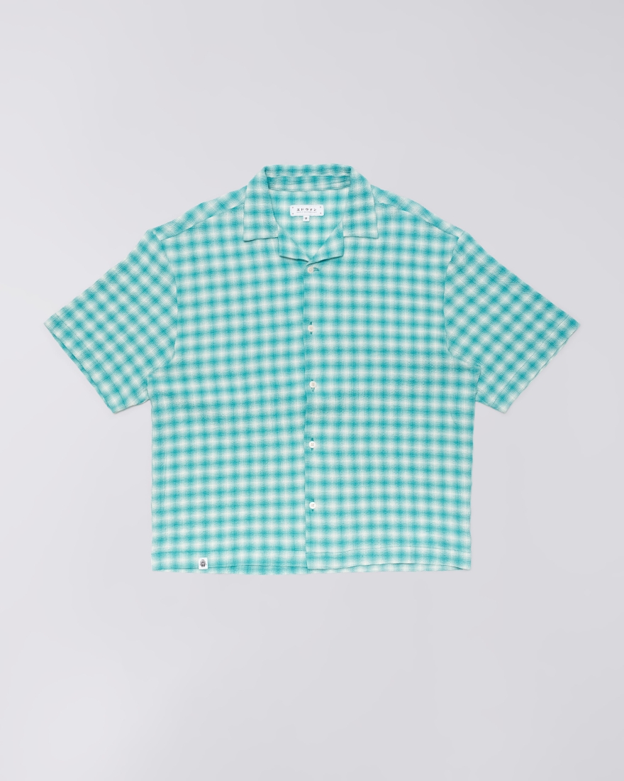EDWIN Saga Shirt SS Teal