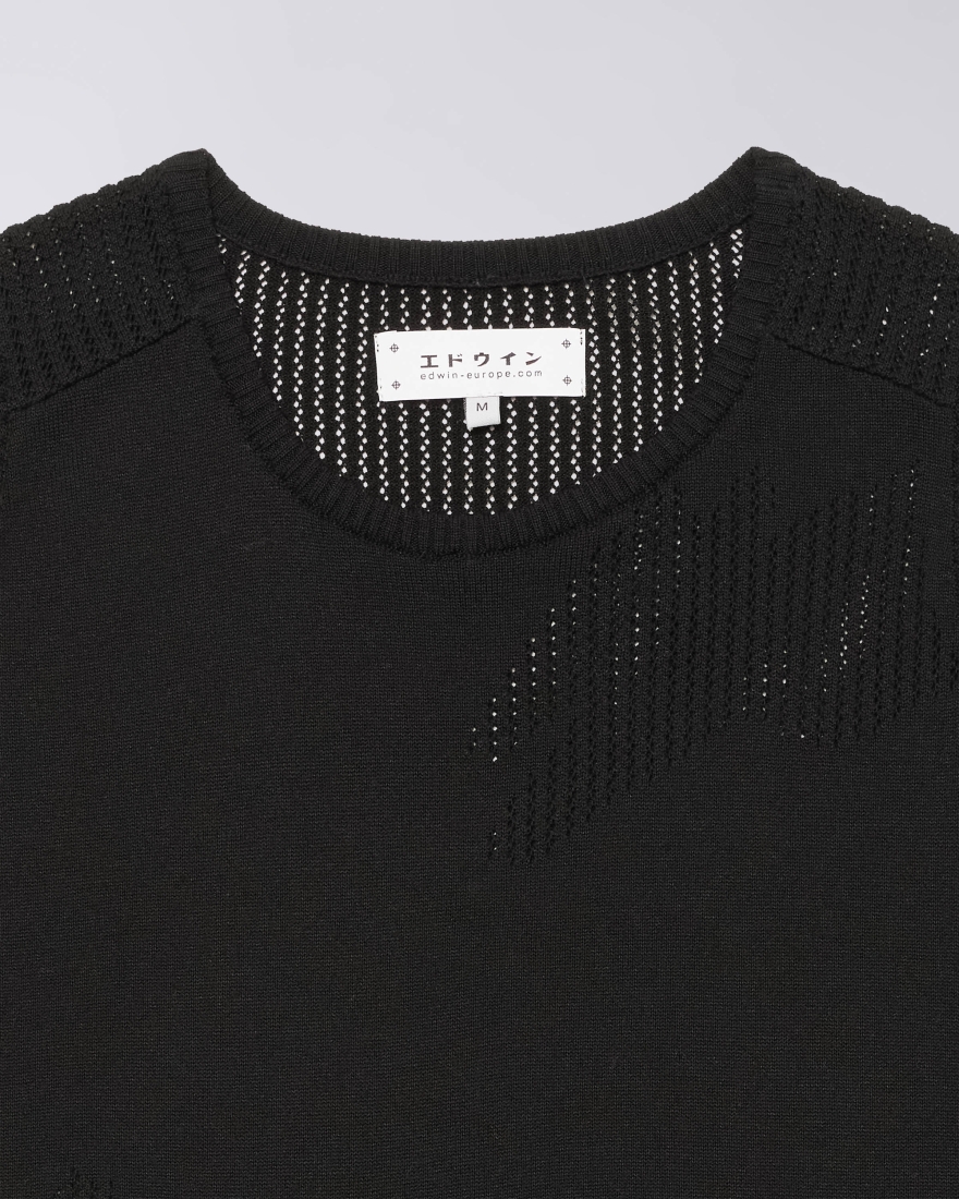 EDWIN W'Zoe Knitted Top Black