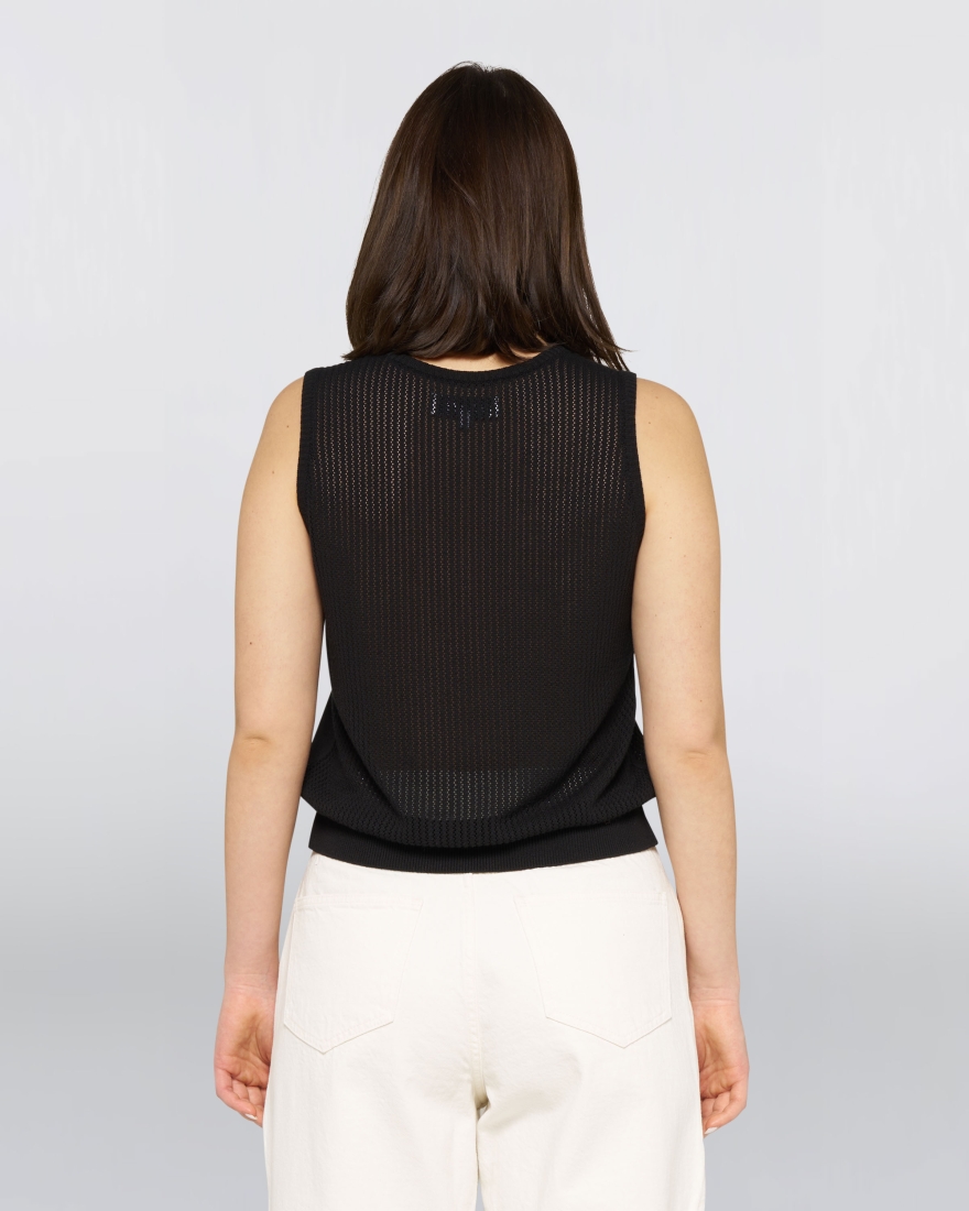 EDWIN W'Zoe Knitted Top Black