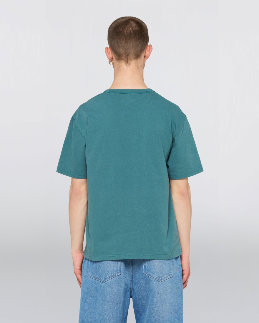 EDWIN Regular Basic T-Shirt Mediterranea