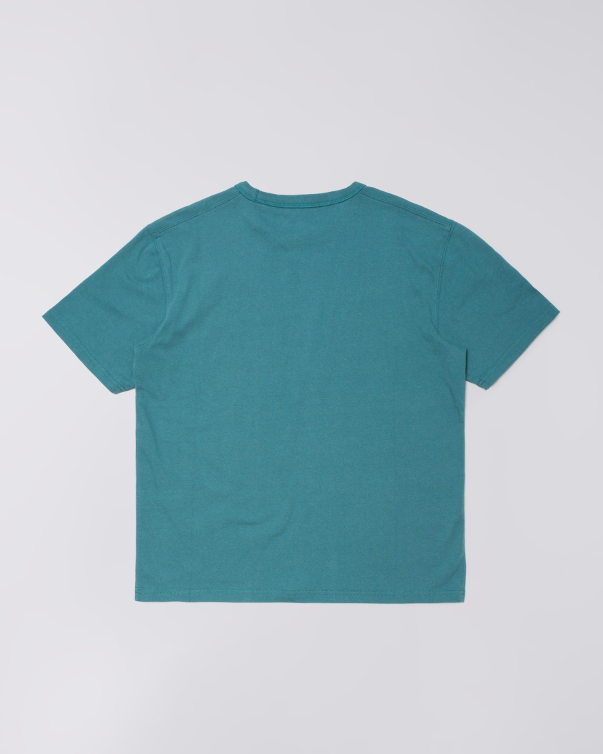 EDWIN Regular Basic T-Shirt Mediterranea