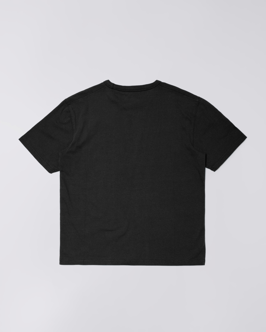 EDWIN Regular Basic T-Shirt Black