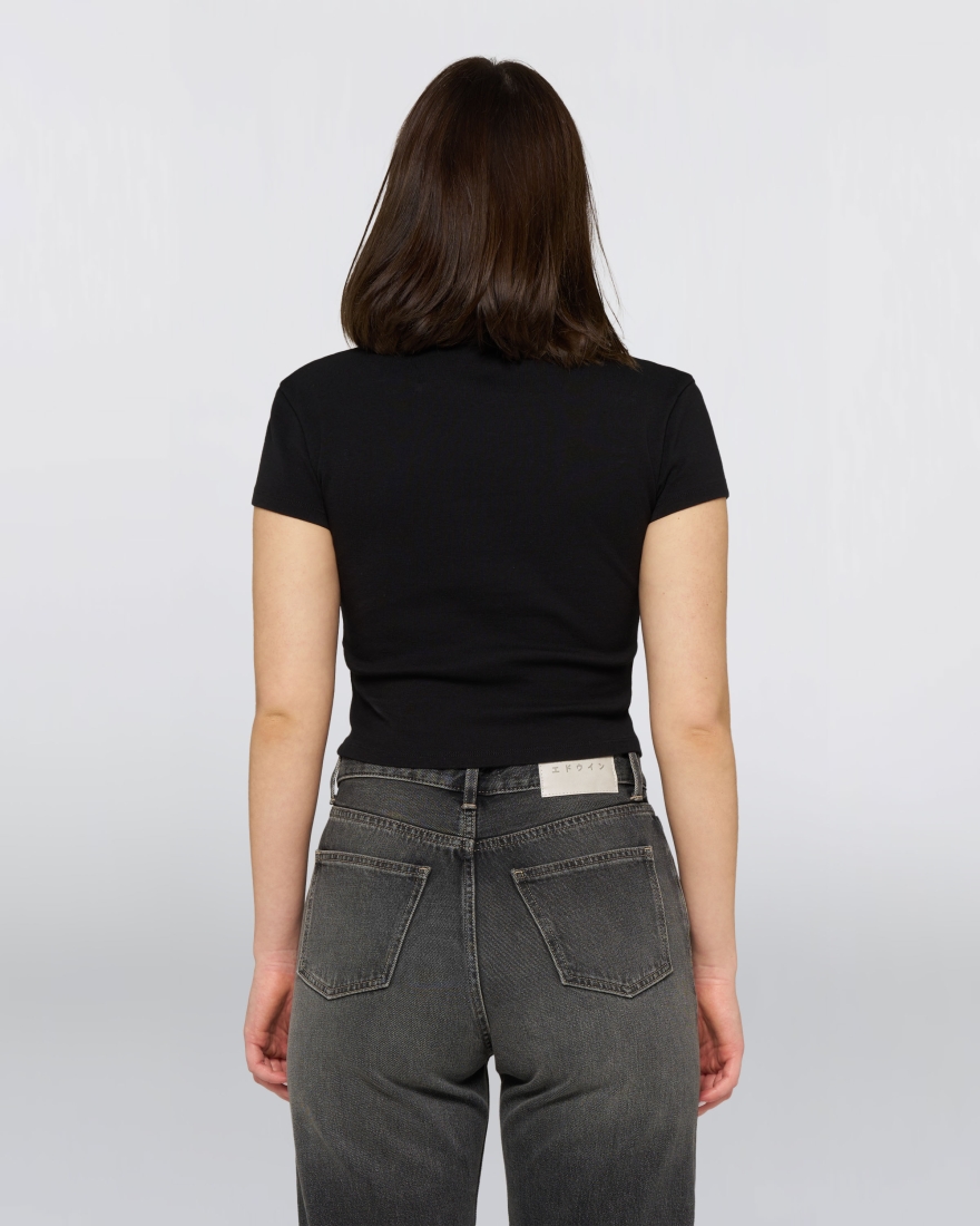 EDWIN W' High Life Low Levels T-Shirt Black