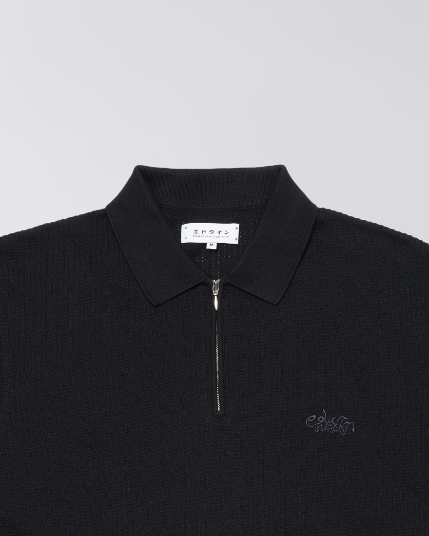 EDWIN Rick Polo Black