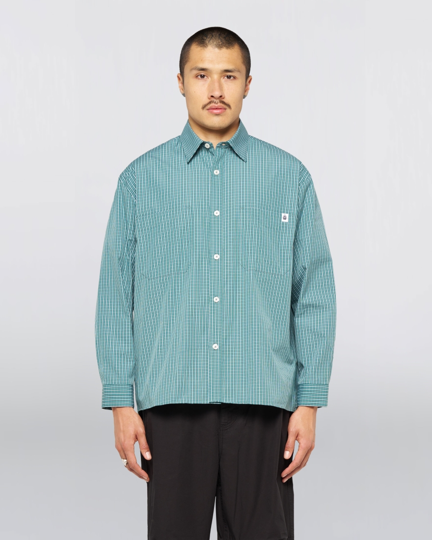 EDWIN Ace Shirt LS Mediterranea
