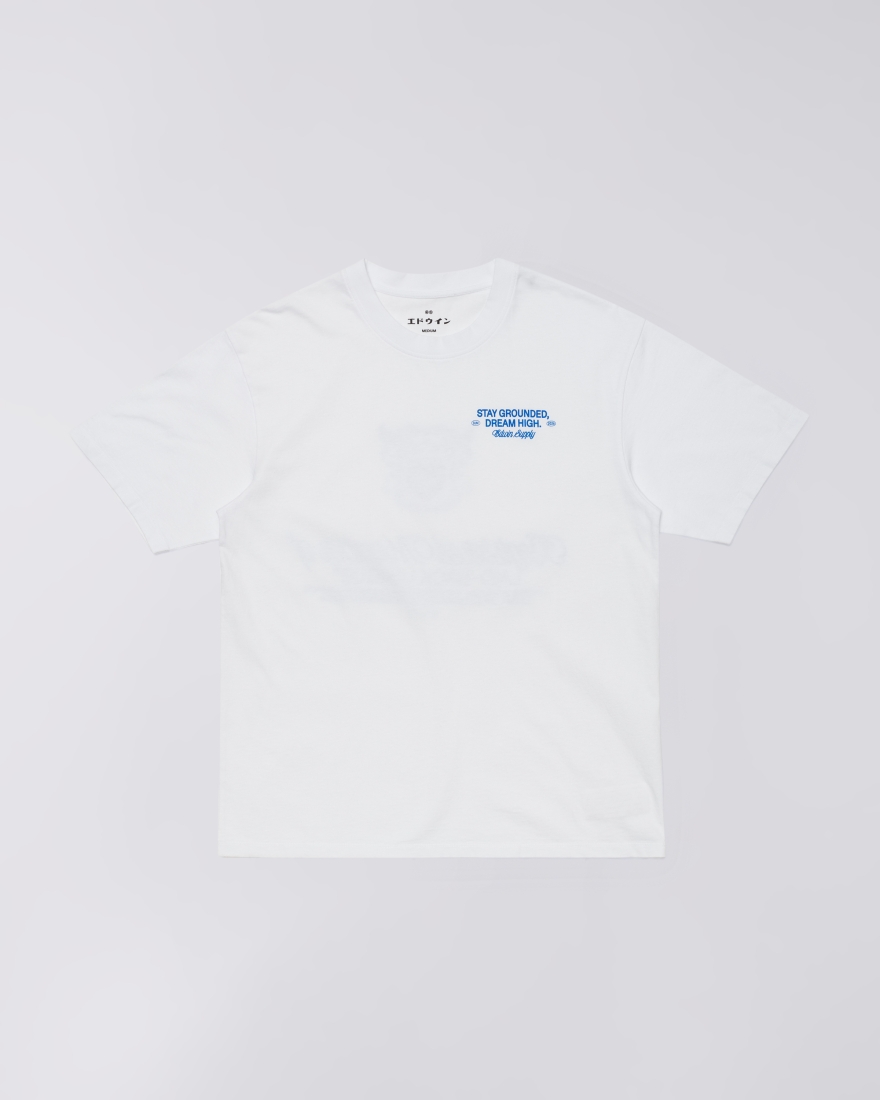 EDWIN Laid-Back League T-Shirt White